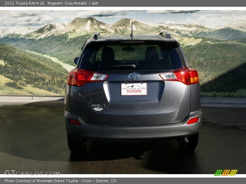Magnetic Gray Metallic / Ash 2013 Toyota RAV4 LE
