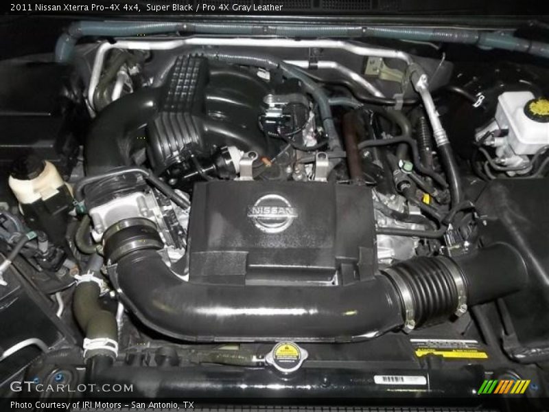 Super Black / Pro 4X Gray Leather 2011 Nissan Xterra Pro-4X 4x4
