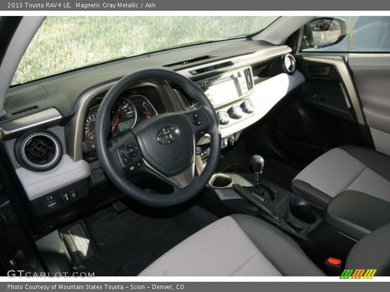 Magnetic Gray Metallic / Ash 2013 Toyota RAV4 LE