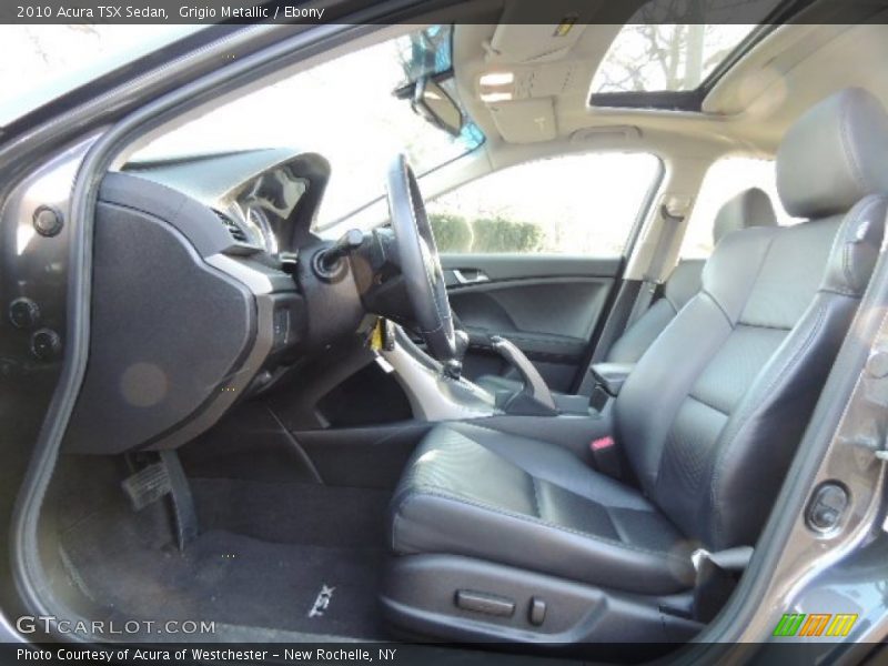 Grigio Metallic / Ebony 2010 Acura TSX Sedan