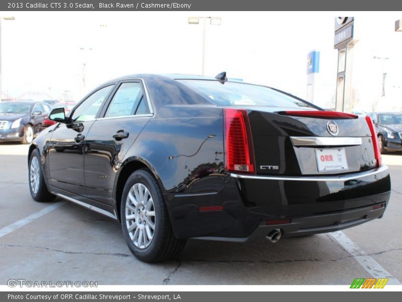 Black Raven / Cashmere/Ebony 2013 Cadillac CTS 3.0 Sedan