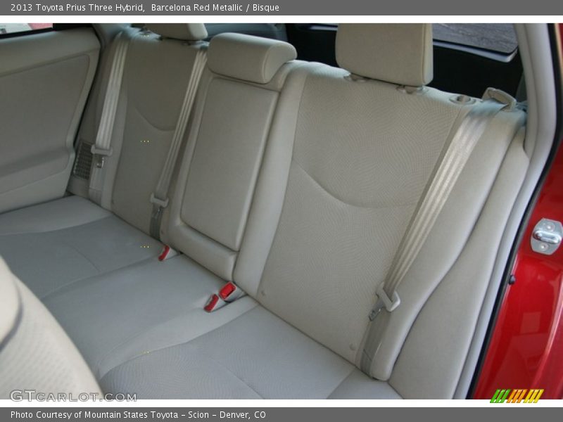 Barcelona Red Metallic / Bisque 2013 Toyota Prius Three Hybrid