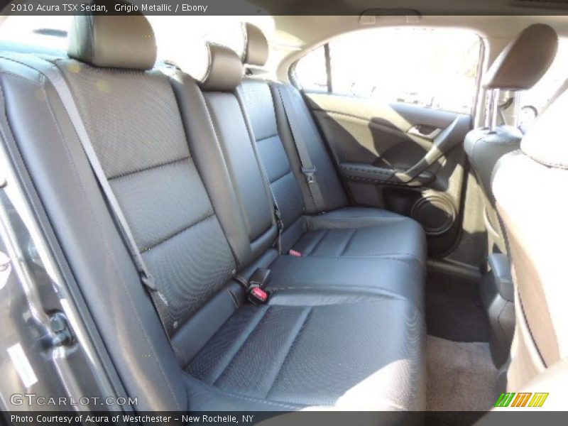 Grigio Metallic / Ebony 2010 Acura TSX Sedan