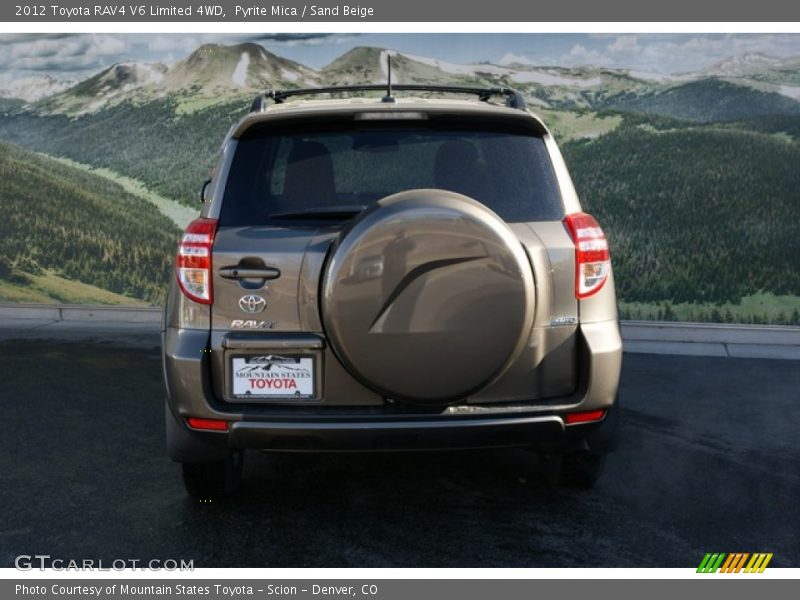 Pyrite Mica / Sand Beige 2012 Toyota RAV4 V6 Limited 4WD