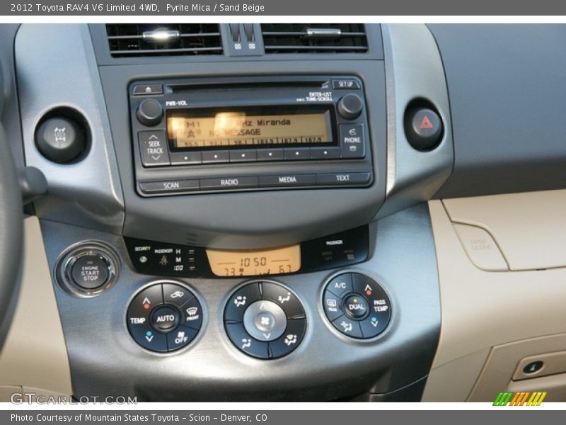 Pyrite Mica / Sand Beige 2012 Toyota RAV4 V6 Limited 4WD