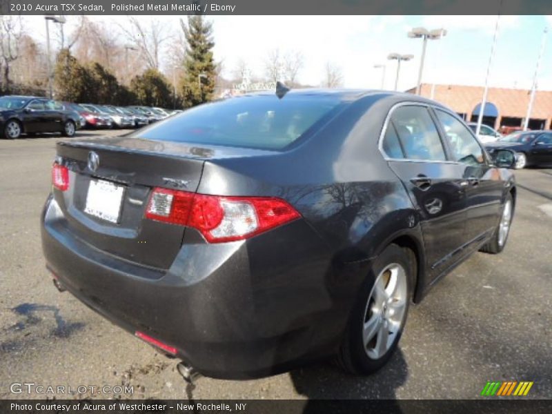 Polished Metal Metallic / Ebony 2010 Acura TSX Sedan