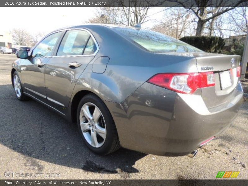 Polished Metal Metallic / Ebony 2010 Acura TSX Sedan