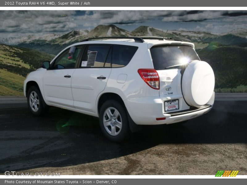 Super White / Ash 2012 Toyota RAV4 V6 4WD