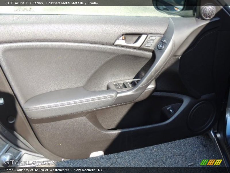 Polished Metal Metallic / Ebony 2010 Acura TSX Sedan