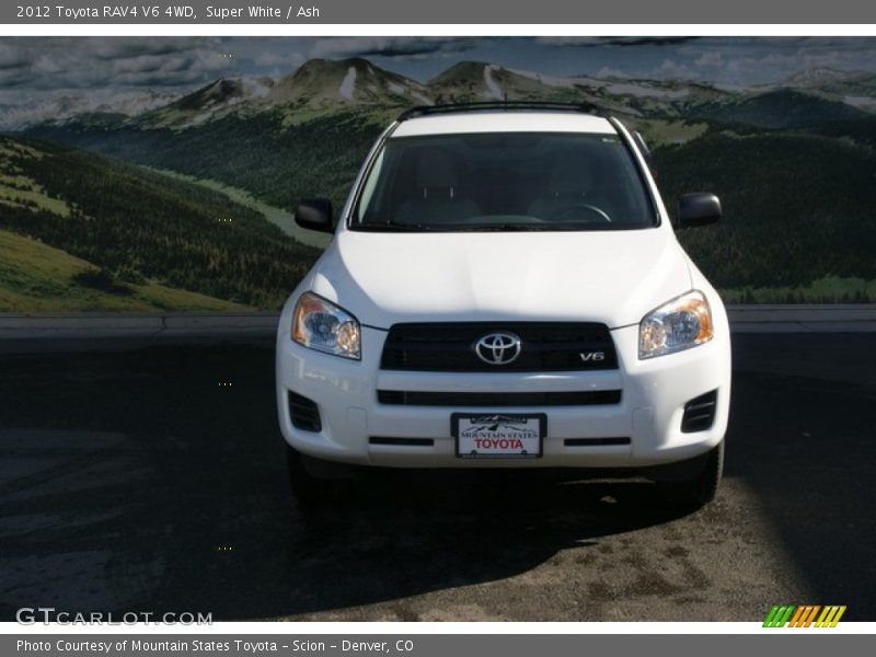 Super White / Ash 2012 Toyota RAV4 V6 4WD