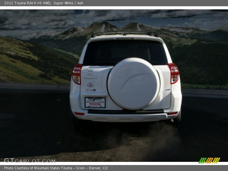 Super White / Ash 2012 Toyota RAV4 V6 4WD