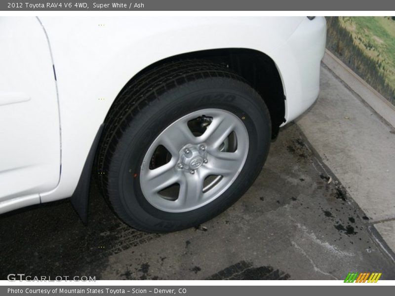 Super White / Ash 2012 Toyota RAV4 V6 4WD