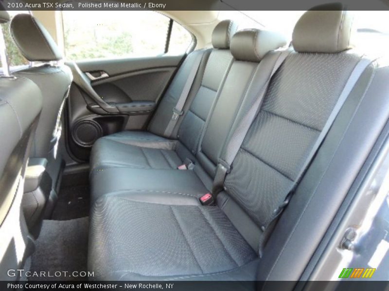 Polished Metal Metallic / Ebony 2010 Acura TSX Sedan