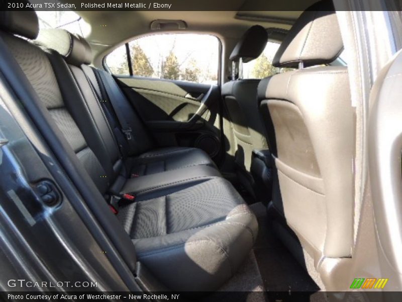 Polished Metal Metallic / Ebony 2010 Acura TSX Sedan