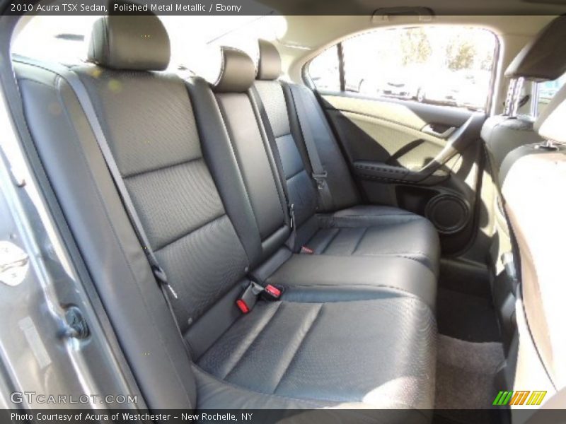 Polished Metal Metallic / Ebony 2010 Acura TSX Sedan
