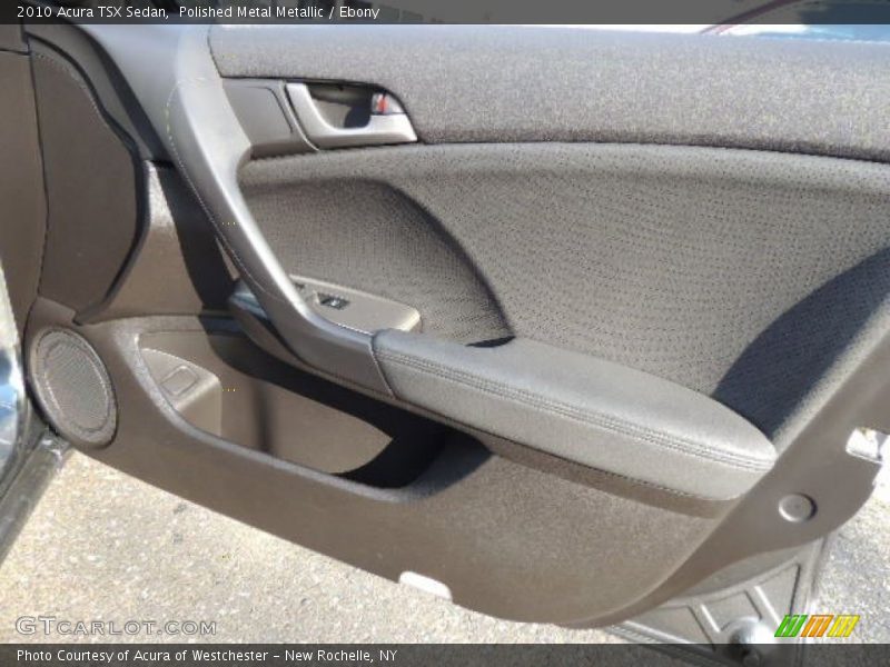 Polished Metal Metallic / Ebony 2010 Acura TSX Sedan