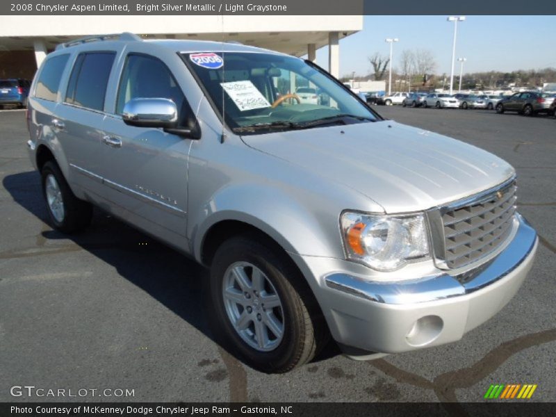 Front 3/4 View of 2008 Aspen Limited