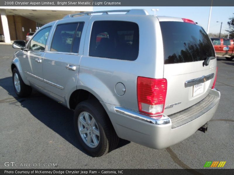 Bright Silver Metallic / Light Graystone 2008 Chrysler Aspen Limited