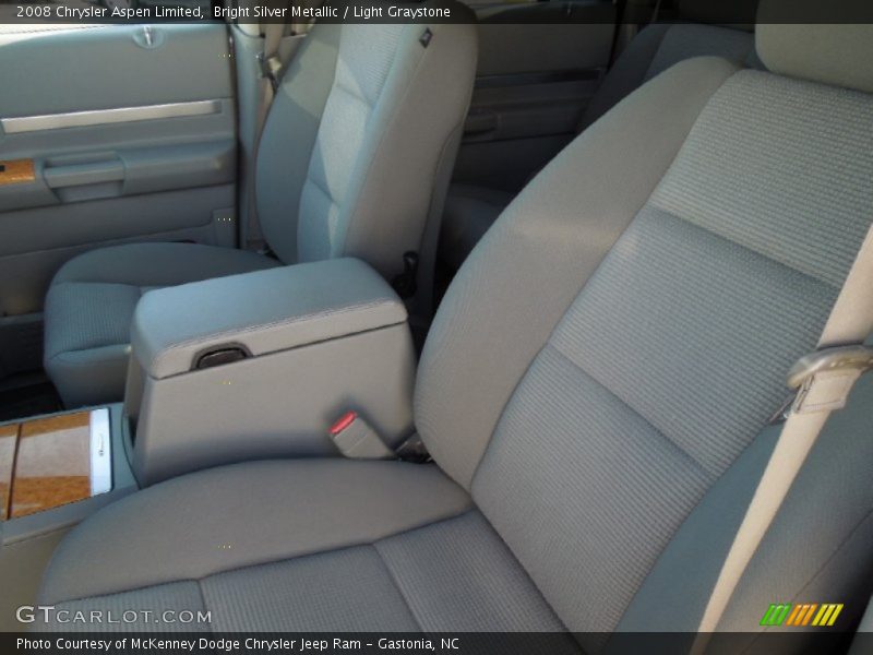 Bright Silver Metallic / Light Graystone 2008 Chrysler Aspen Limited
