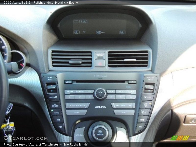 Polished Metal Metallic / Ebony 2010 Acura TL 3.5
