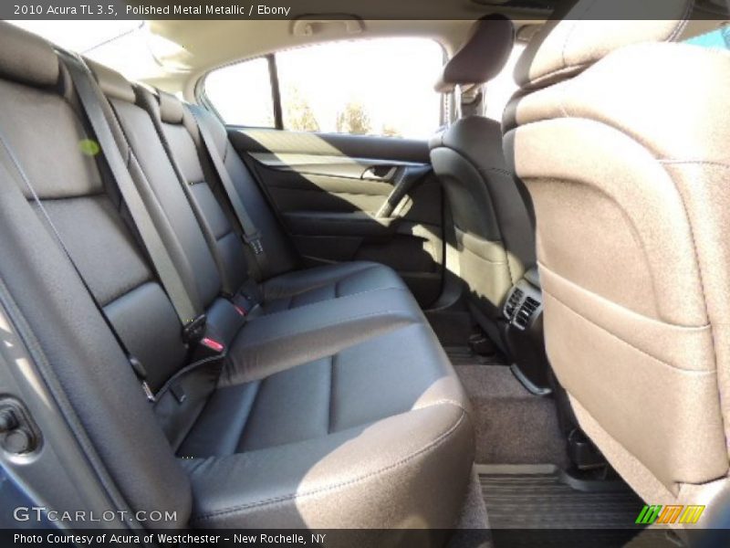 Polished Metal Metallic / Ebony 2010 Acura TL 3.5