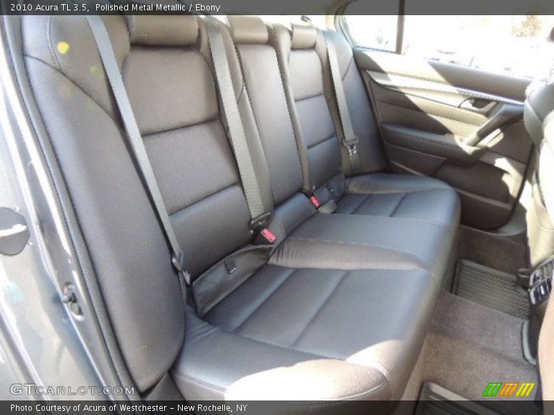 Polished Metal Metallic / Ebony 2010 Acura TL 3.5