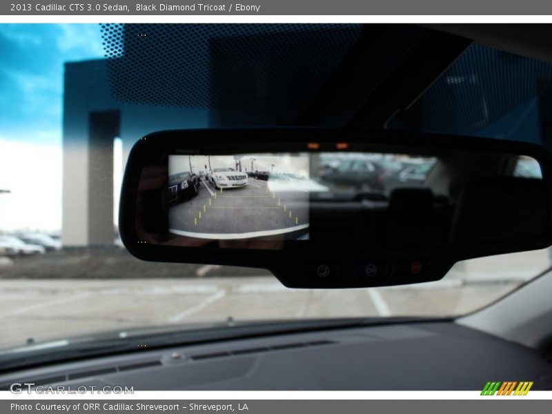 Black Diamond Tricoat / Ebony 2013 Cadillac CTS 3.0 Sedan