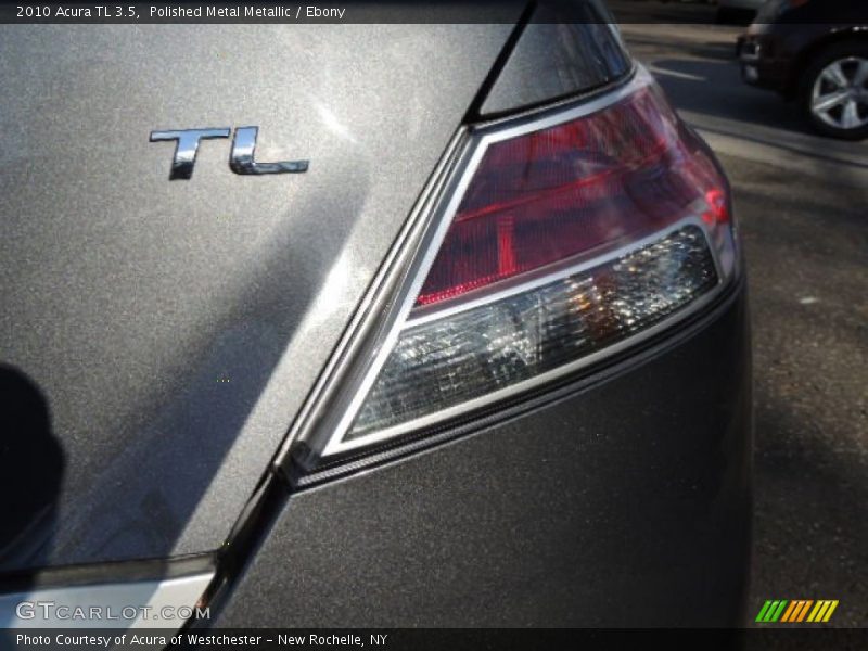 Polished Metal Metallic / Ebony 2010 Acura TL 3.5