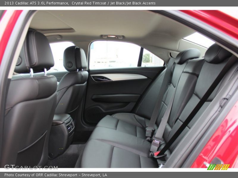 Rear Seat of 2013 ATS 3.6L Performance