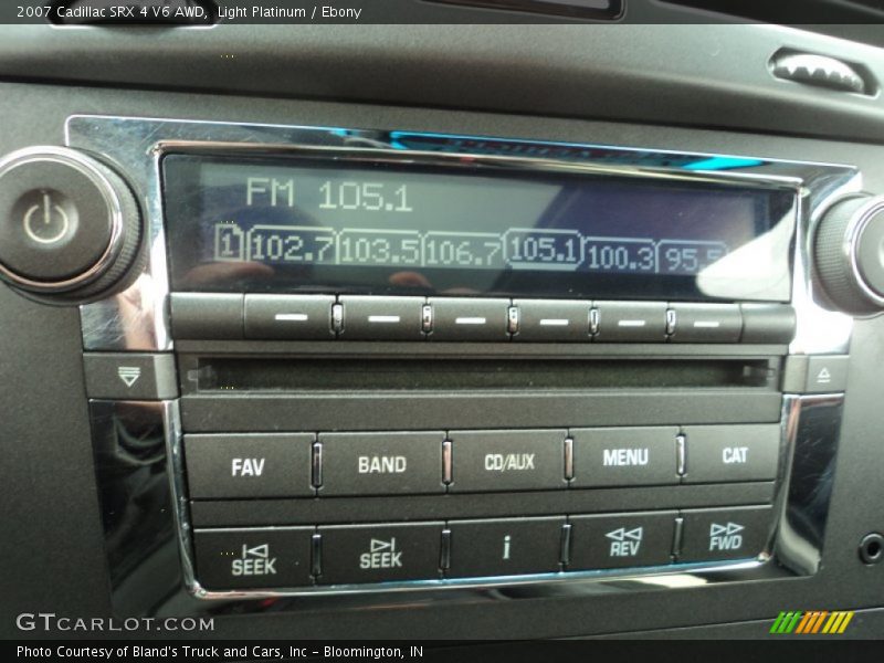 Light Platinum / Ebony 2007 Cadillac SRX 4 V6 AWD