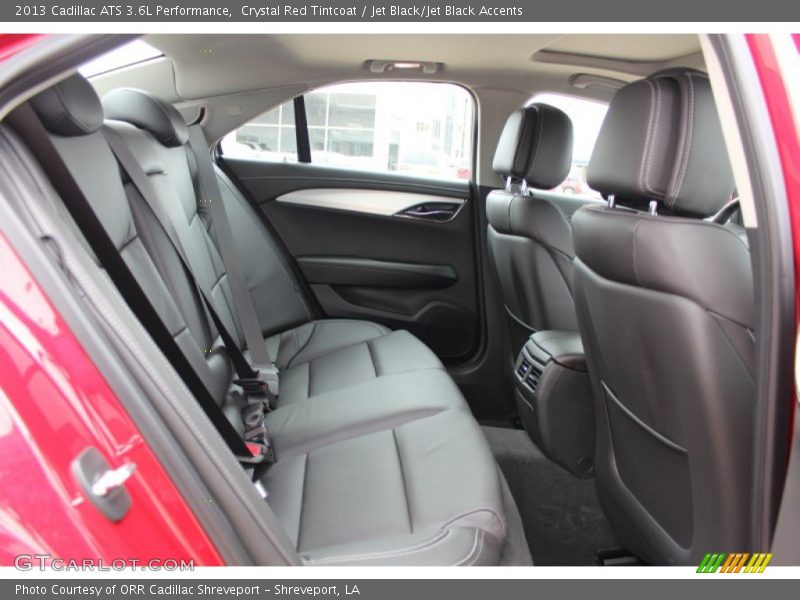 Rear Seat of 2013 ATS 3.6L Performance