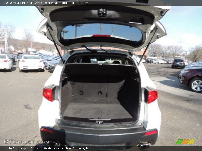White Diamond Pearl / Ebony 2010 Acura RDX SH-AWD