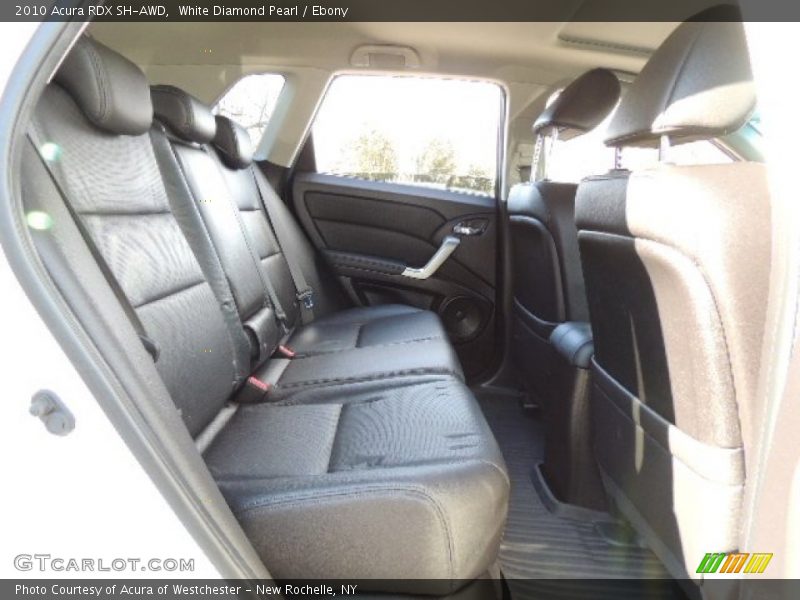 White Diamond Pearl / Ebony 2010 Acura RDX SH-AWD