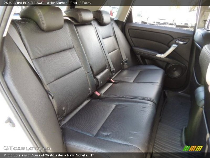 White Diamond Pearl / Ebony 2010 Acura RDX SH-AWD