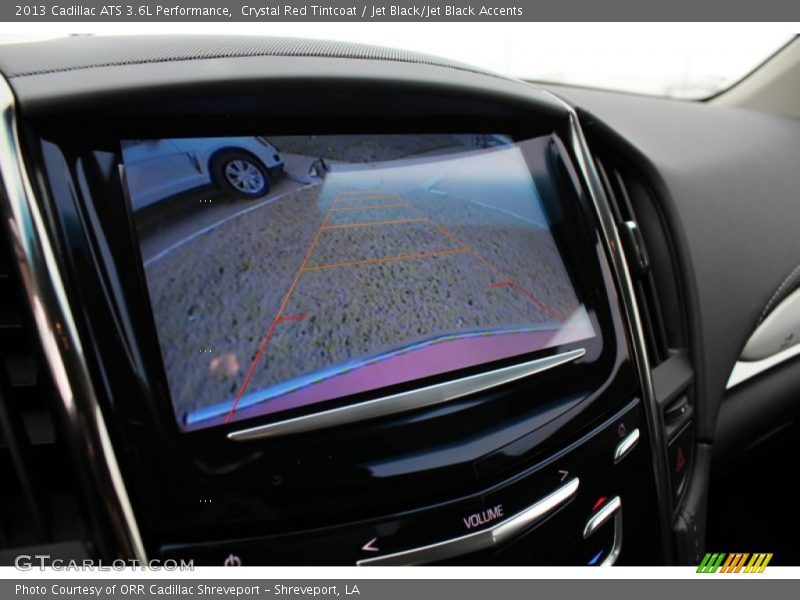 Crystal Red Tintcoat / Jet Black/Jet Black Accents 2013 Cadillac ATS 3.6L Performance