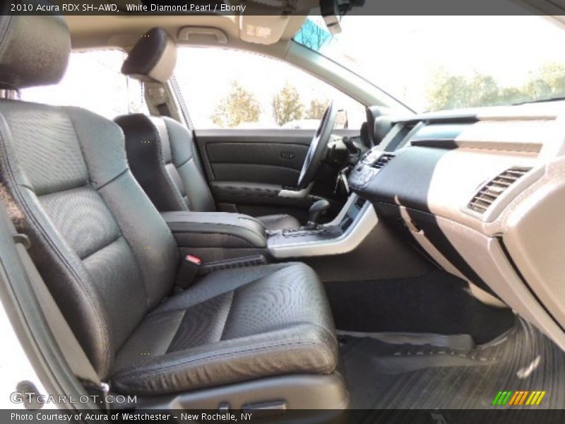 White Diamond Pearl / Ebony 2010 Acura RDX SH-AWD