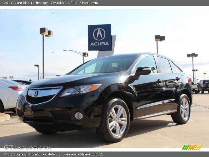 Crystal Black Pearl / Parchment 2013 Acura RDX Technology