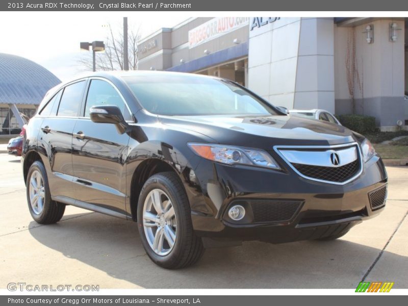 Crystal Black Pearl / Parchment 2013 Acura RDX Technology