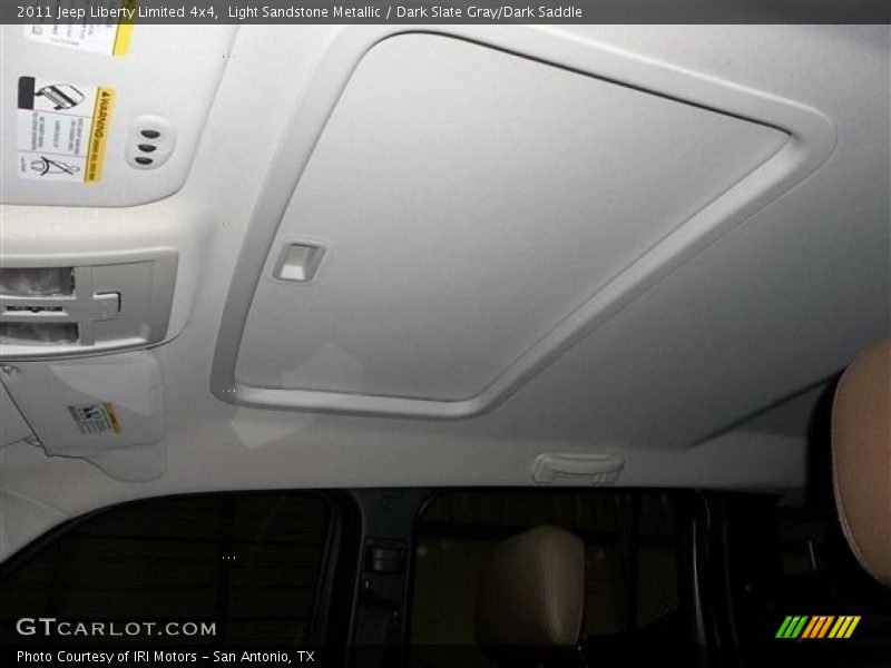 Light Sandstone Metallic / Dark Slate Gray/Dark Saddle 2011 Jeep Liberty Limited 4x4