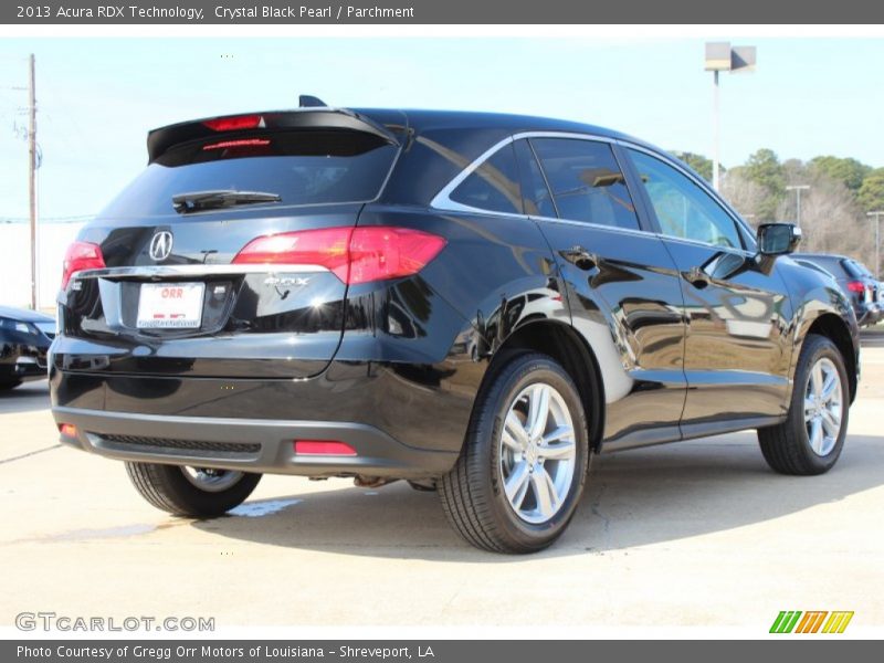 Crystal Black Pearl / Parchment 2013 Acura RDX Technology