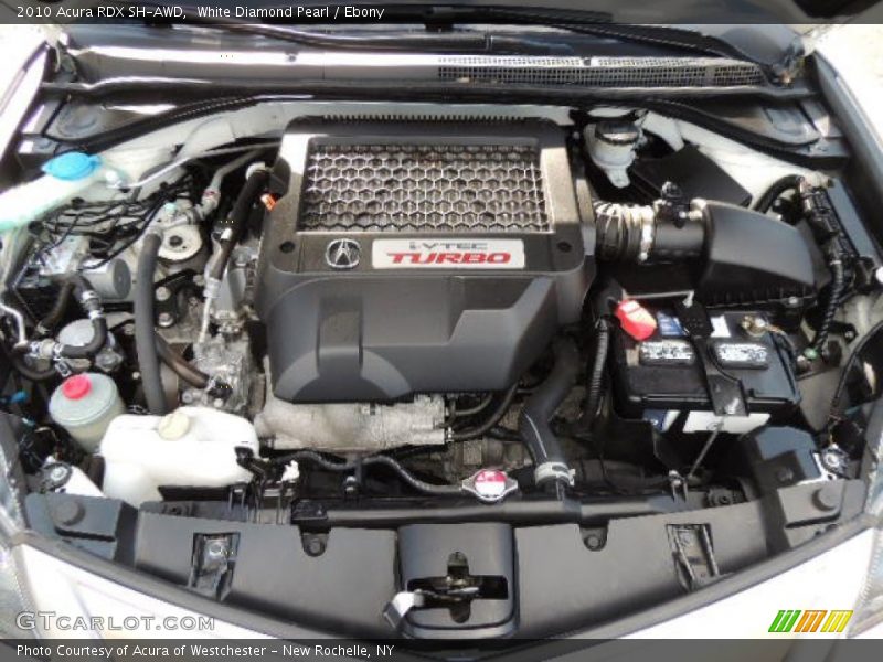 White Diamond Pearl / Ebony 2010 Acura RDX SH-AWD