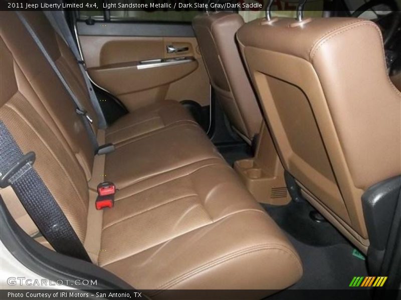 Light Sandstone Metallic / Dark Slate Gray/Dark Saddle 2011 Jeep Liberty Limited 4x4