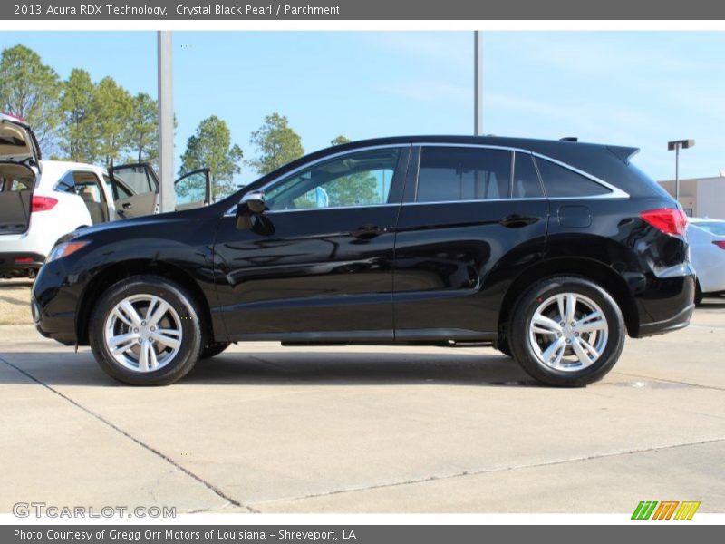 Crystal Black Pearl / Parchment 2013 Acura RDX Technology