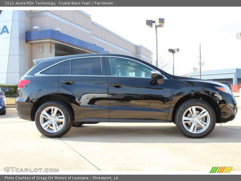 Crystal Black Pearl / Parchment 2013 Acura RDX Technology