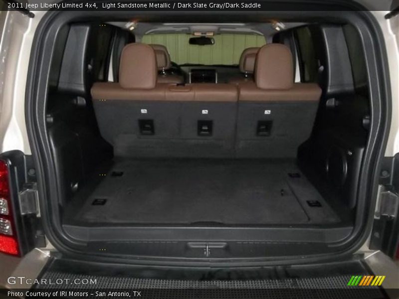 Light Sandstone Metallic / Dark Slate Gray/Dark Saddle 2011 Jeep Liberty Limited 4x4