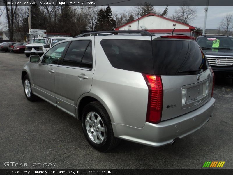 Light Platinum / Ebony 2007 Cadillac SRX 4 V6 AWD