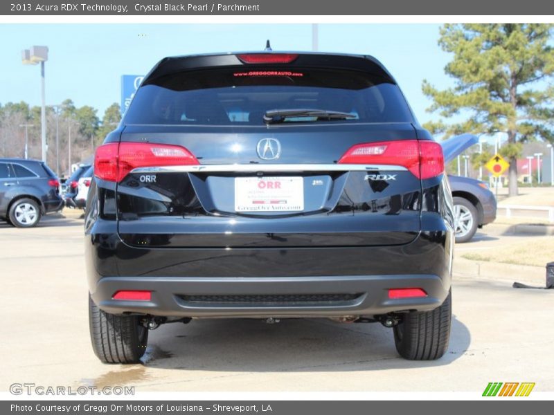 Crystal Black Pearl / Parchment 2013 Acura RDX Technology