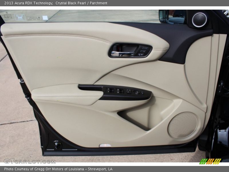 Crystal Black Pearl / Parchment 2013 Acura RDX Technology