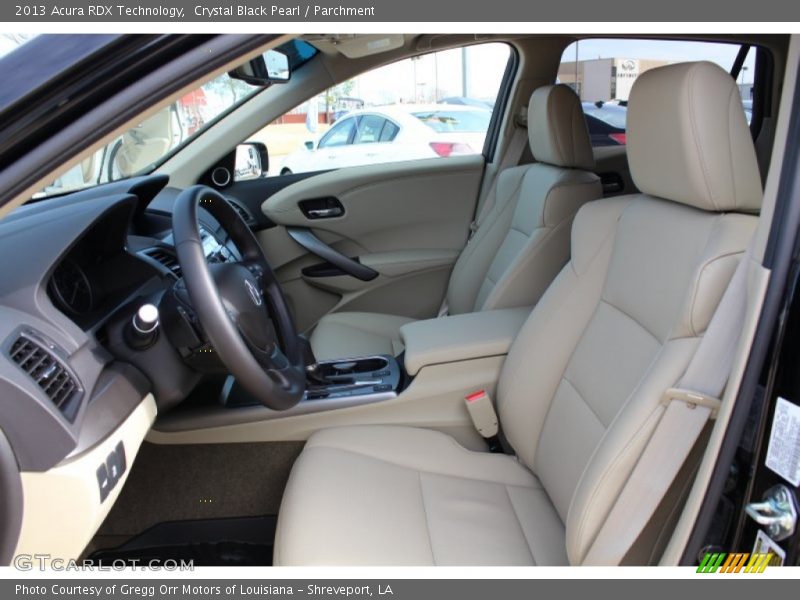 Crystal Black Pearl / Parchment 2013 Acura RDX Technology