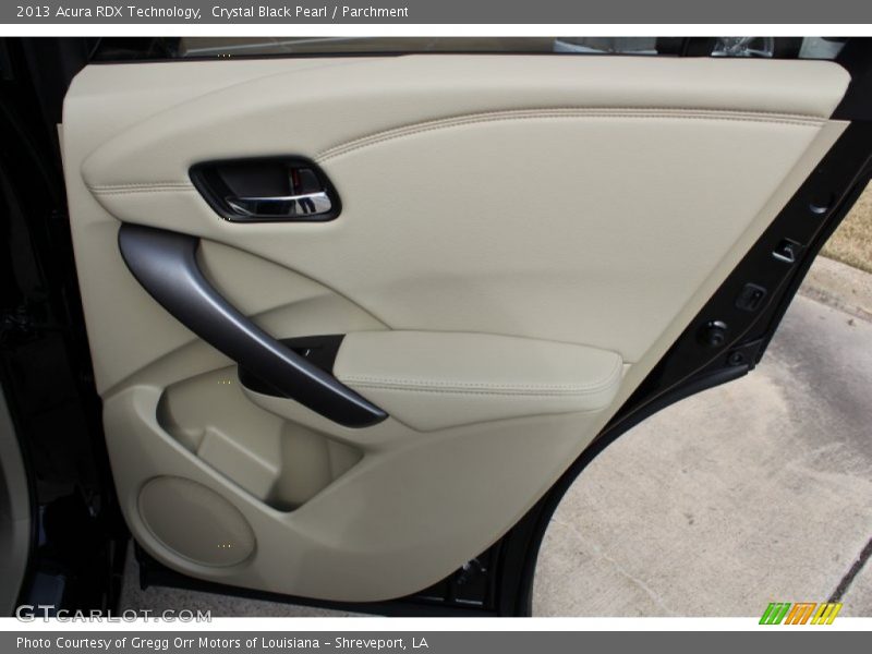Crystal Black Pearl / Parchment 2013 Acura RDX Technology